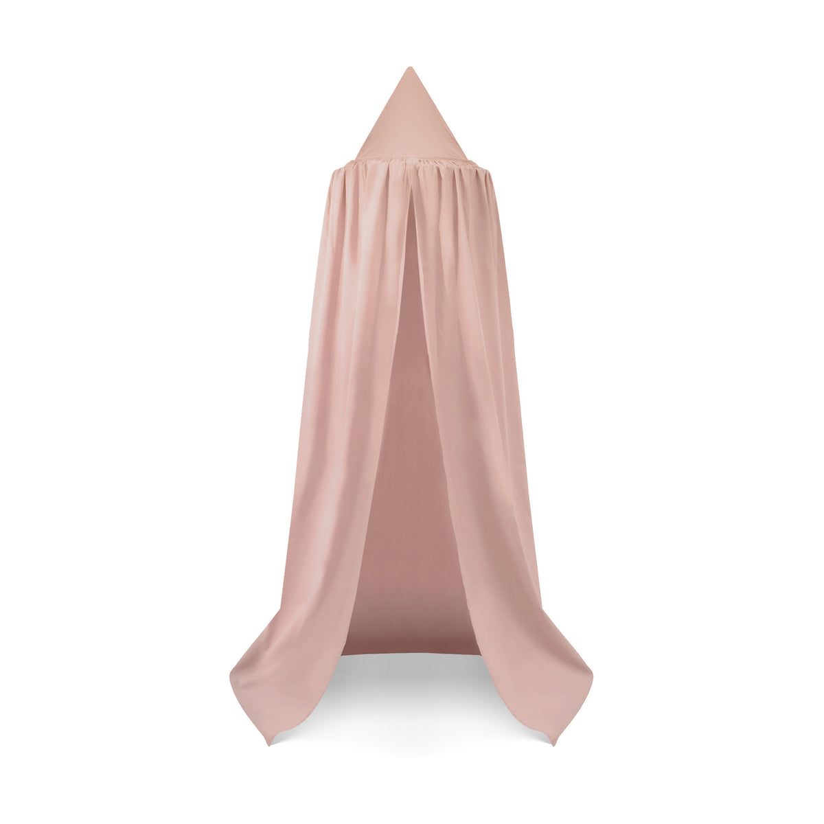 Betthimmel aus Baumwolle in Rosa, frei hängend